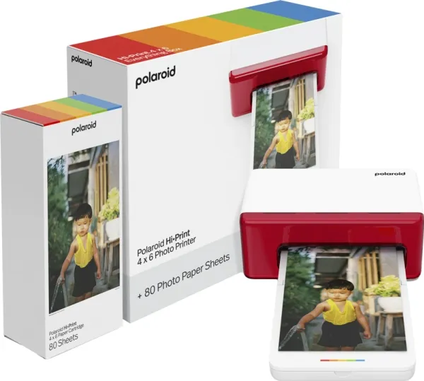 Polaroid Hi-Print 4x6 fotoskrivare startpaket, vit, bild 4