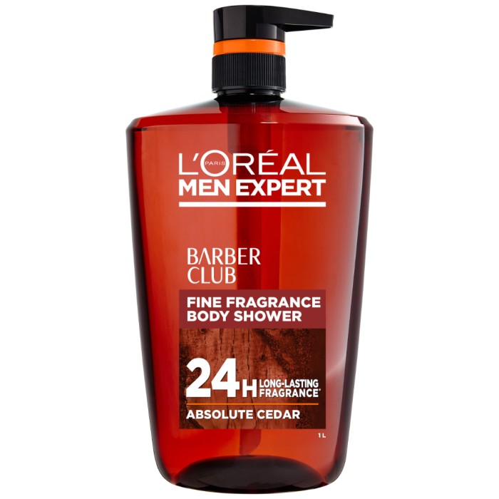 L'Oréal Paris Men Expert Barber Club Body, Hair & Beard Wash Duschgel för normal hud 1000 ml, bild 2