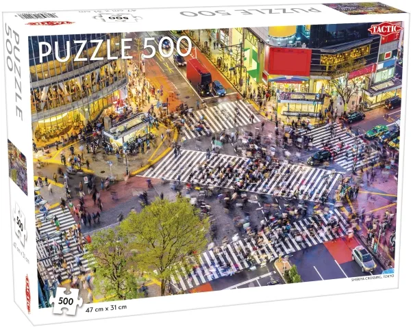 Tactic Shibuya Crossing, Tokyo 500 st, 500 st, City, 8 år