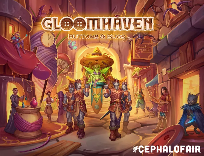 Gloomhaven - Buttons & Bugs