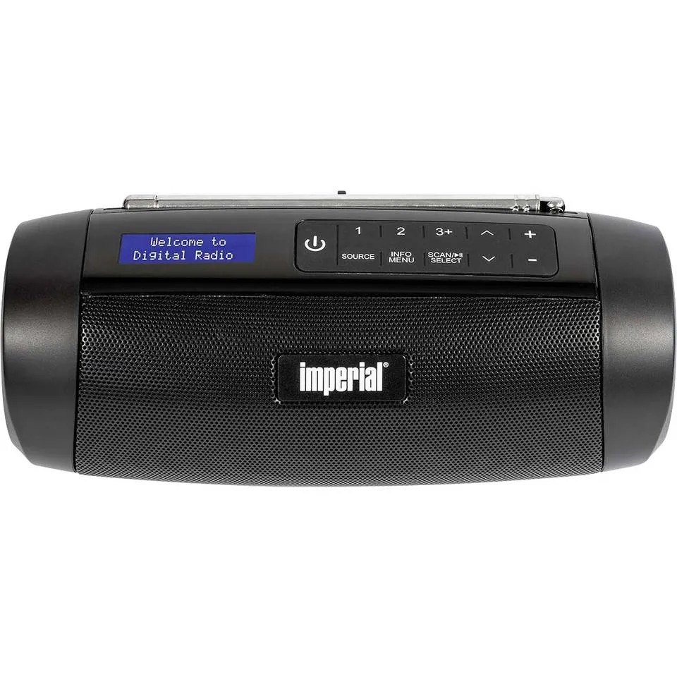 Imperial 22-316-00, Bärbar, Digital, DAB+, FM, 87,5 - 108 MHz, 174 - 240 MHz, 5 W