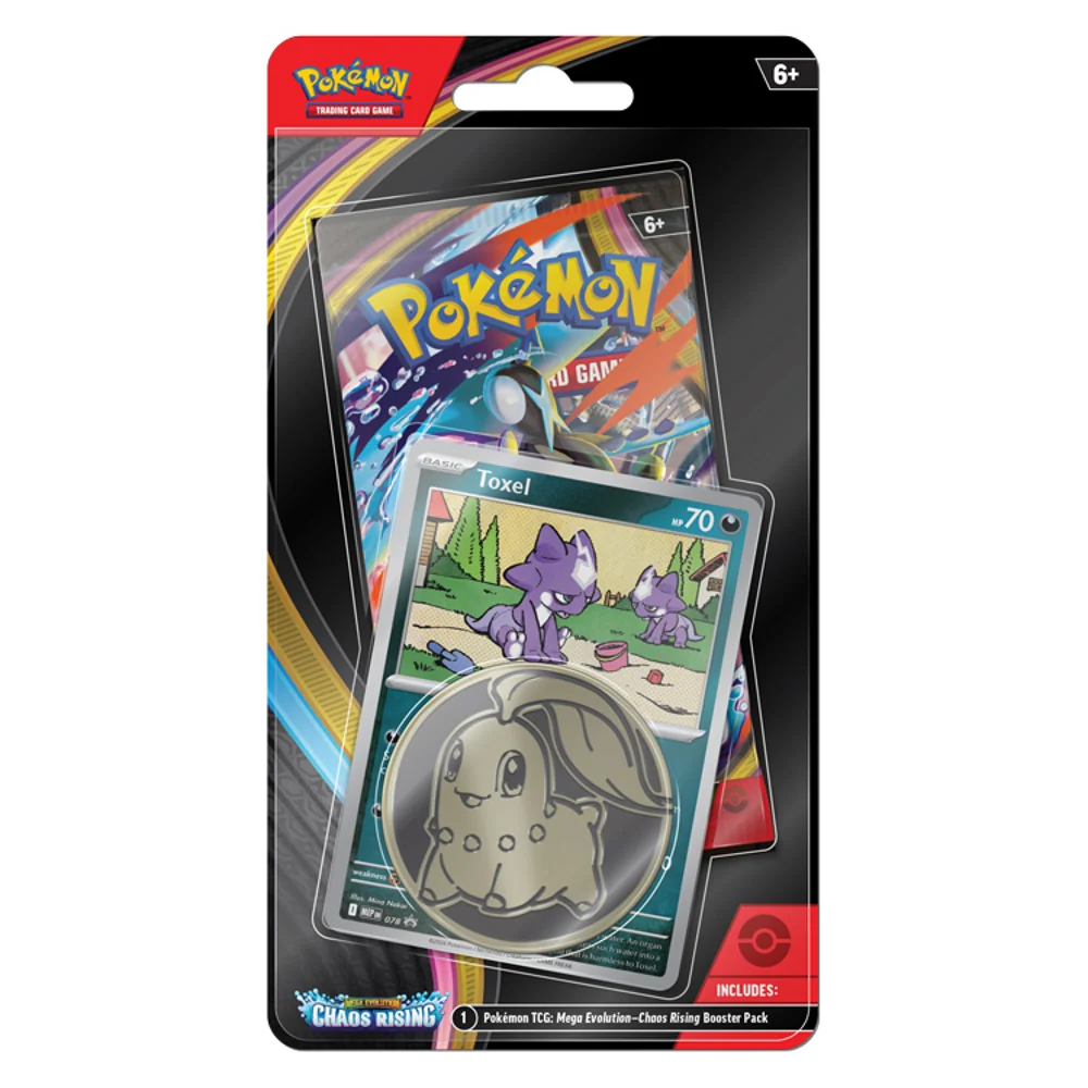 Pokemon ME4 Chaos Rising Checklane Booster