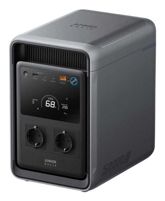 Anker Solix S2000 bärbar kraftstation
