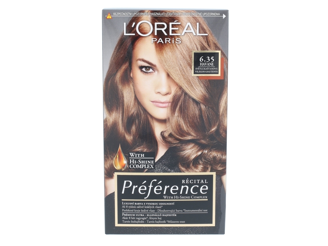 L'Oreal Paris färg Recital Preference A3 ljus bärnsten