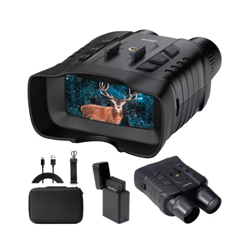 Akaso - Seemor 4K Night Vision Binoculars - late night dog walking