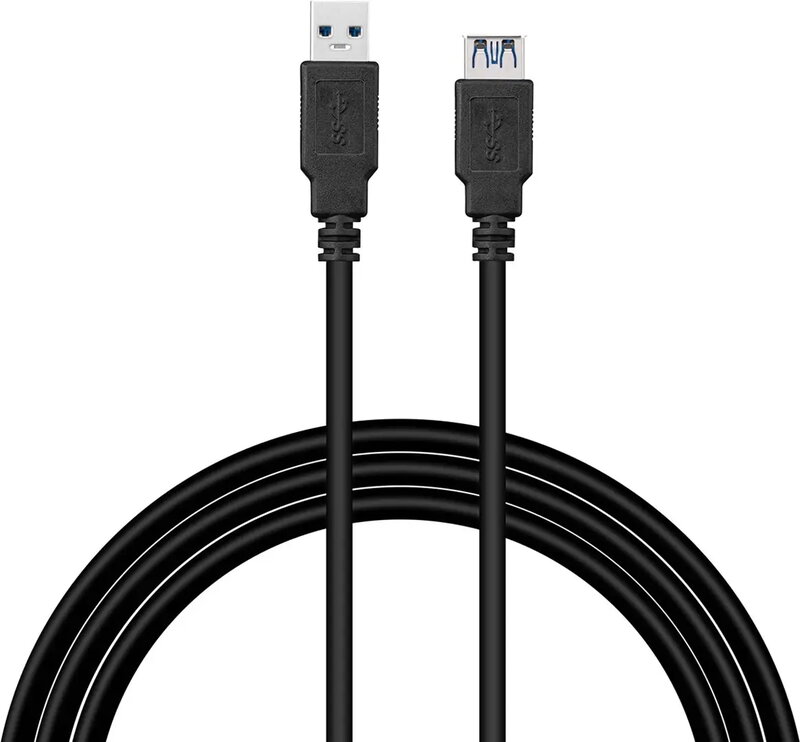 Andersson USB-A hane till USB-A hona 3.0 Extension, 2m - Black, bild 2
