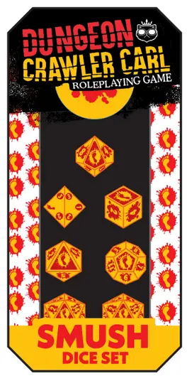 Dungeon Crawler Carl RPG: Smush Dice Set