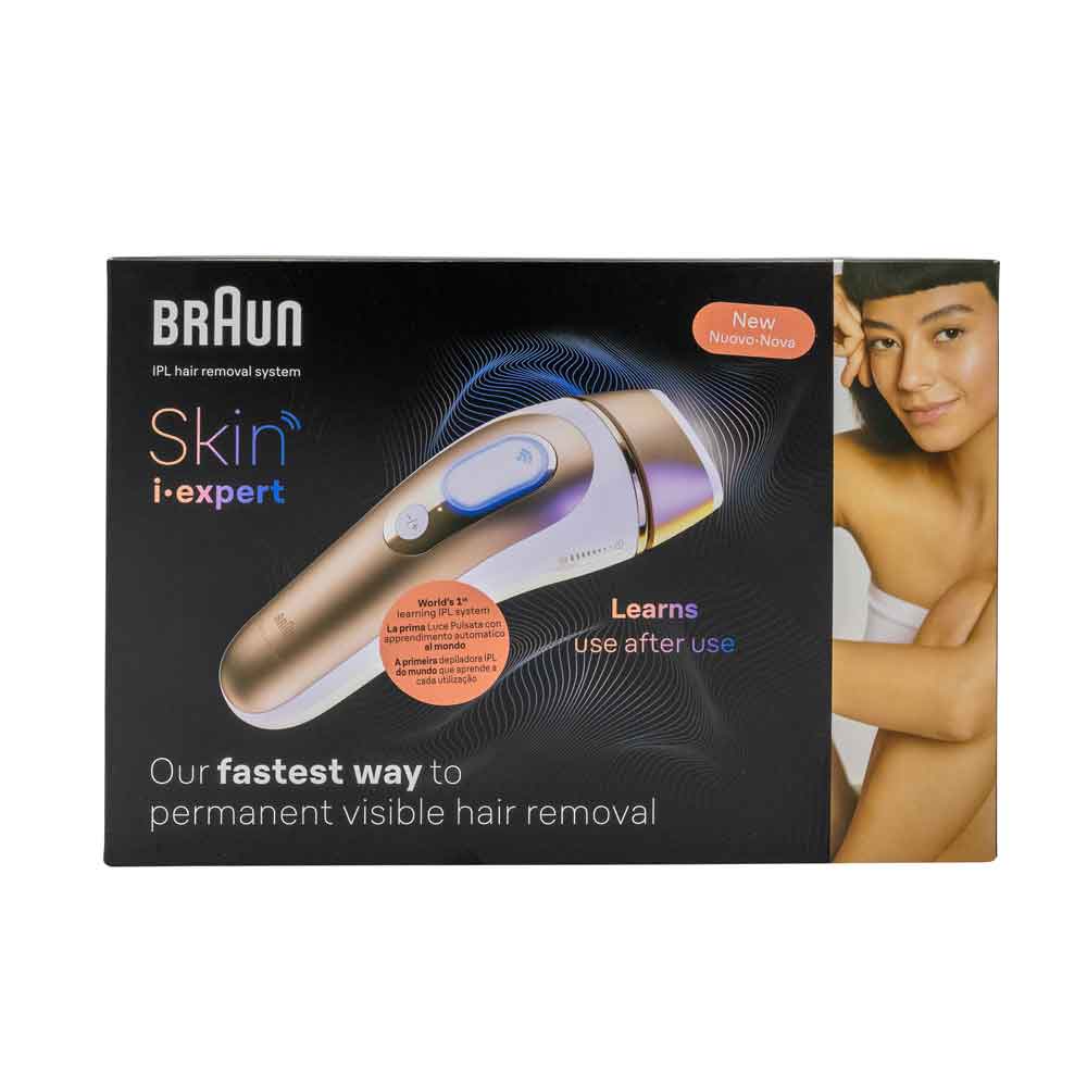 Braun IPL Skin i·expert At Home Hair Removal Free App Pouch Venus Razor 2 Heads PL7147