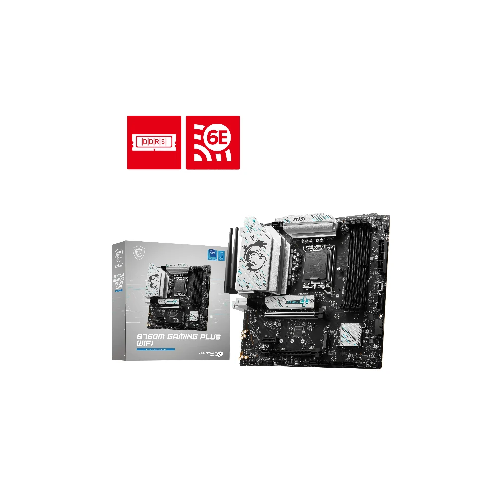 MSI B760M GAMING PLUS WIFI moderkort