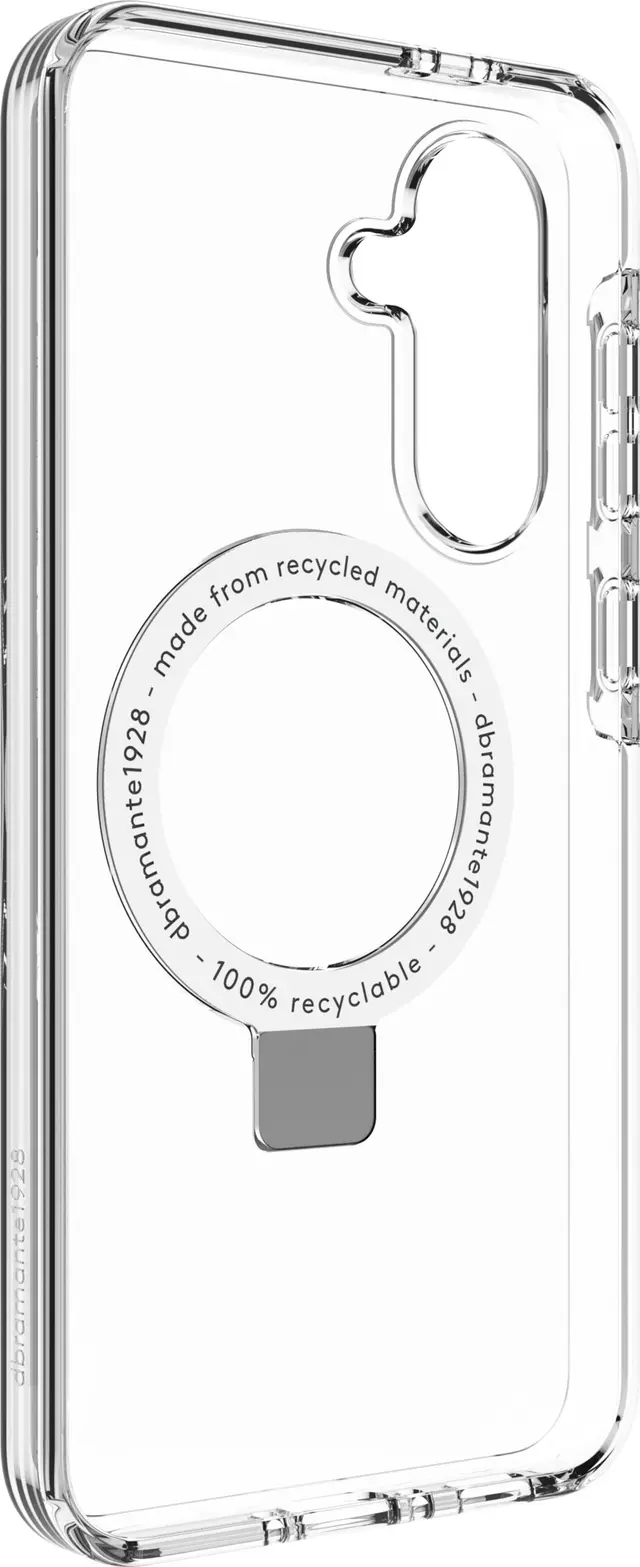 Dbramante Samsung Galaxy A56 Iceland Pro stativfodral, transparent, bild 2