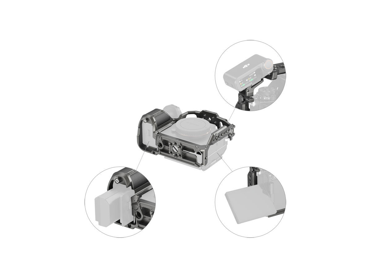 5187 Cage for Sony Alpha 1 II / Alpha 9 III, bild 3