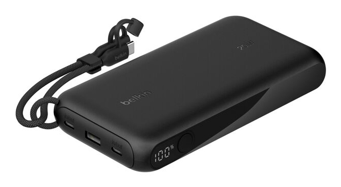 Belkin 20 000 mAh powerbank (svart), bild 3