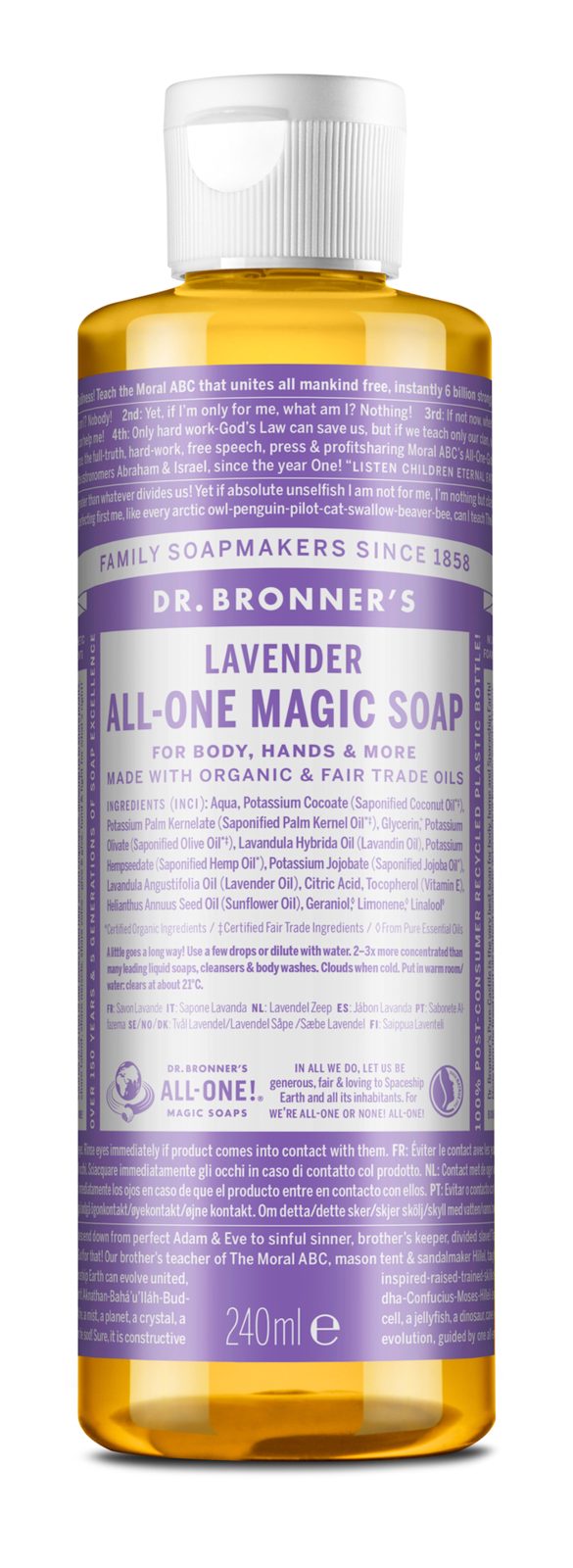 Dr. Bronner's Magic Soaps Lavender 240 ml