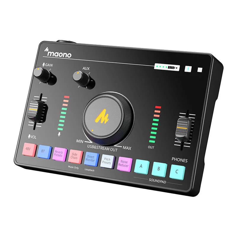 Maono Audio Mixer & Sound Card AMC2 Neo, bild 2