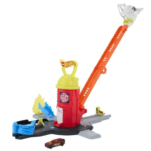 Hot Wheels City Super Fire Station Playset