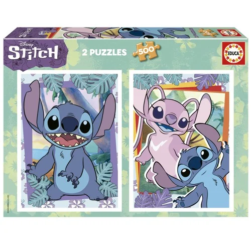 Educa Pussel: Disney Stitch 2 x 500 Bitar