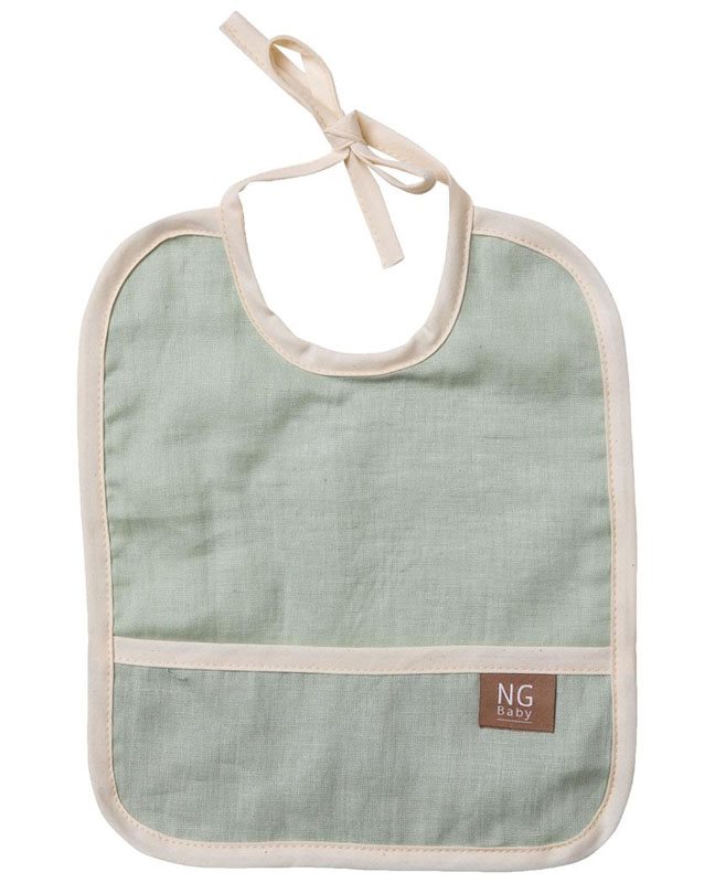 NG Baby haklapp MOOD, sage green