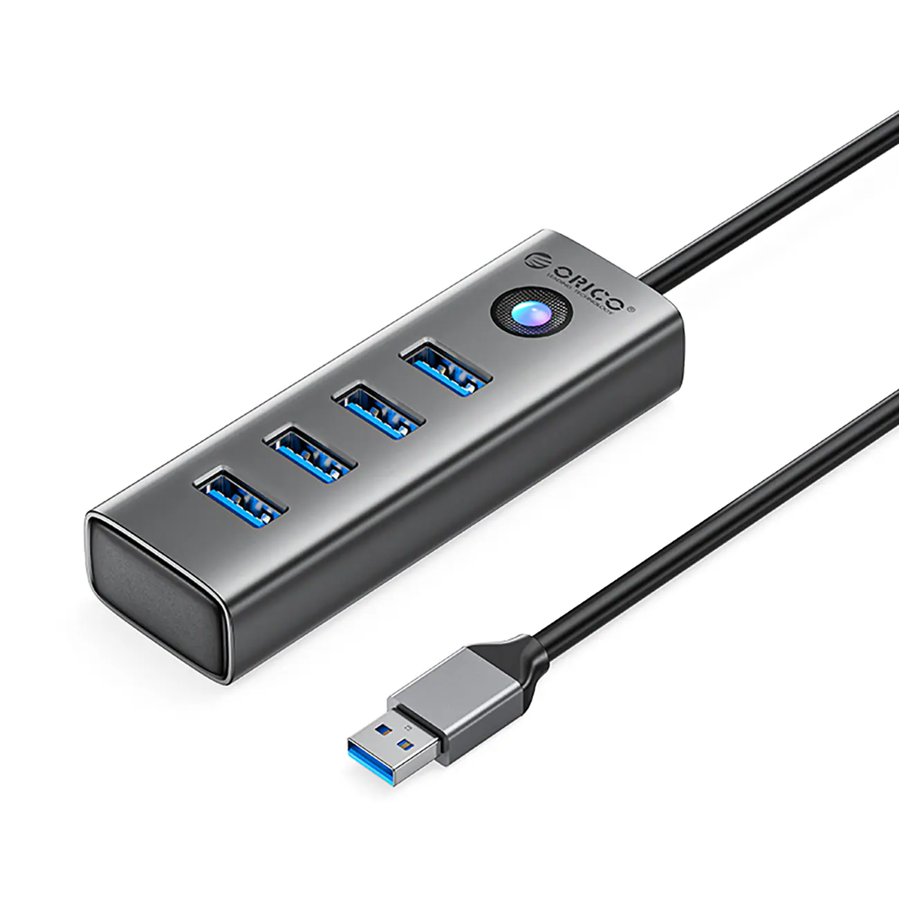 Orico USB-A Hub 4x USB-A 3.0 - Grå