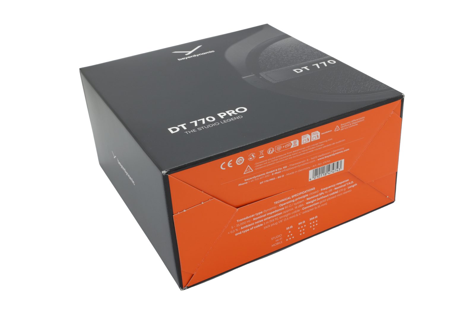 Beyerdynamic DT770 Pro 80 hörlurar med sladd, Over-Ear (svart), bild 3