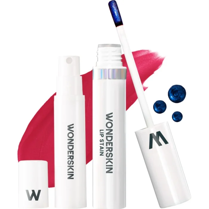 Wonderskin Wonder Blading Peel And Reveal Lip Stain Kit First Kiss