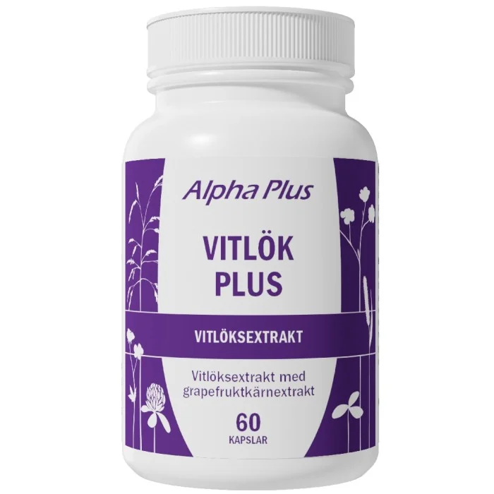 Alpha Plus Vitlök Plus 60 kapslar