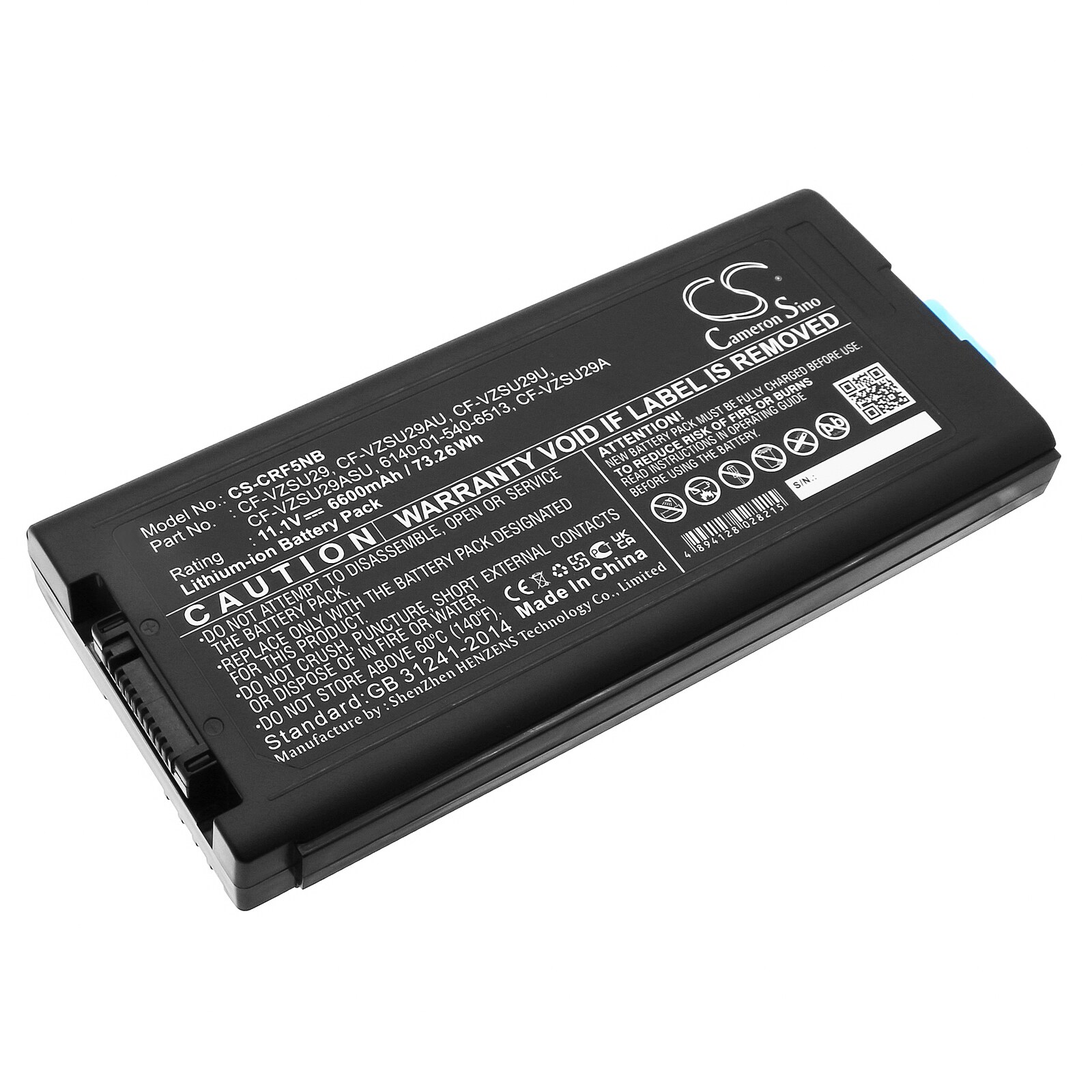 Batteri till Notebook, Bärbar dator för Panasonic ToughBook CF-29, ToughBook CF-29A m.fl., bild 3
