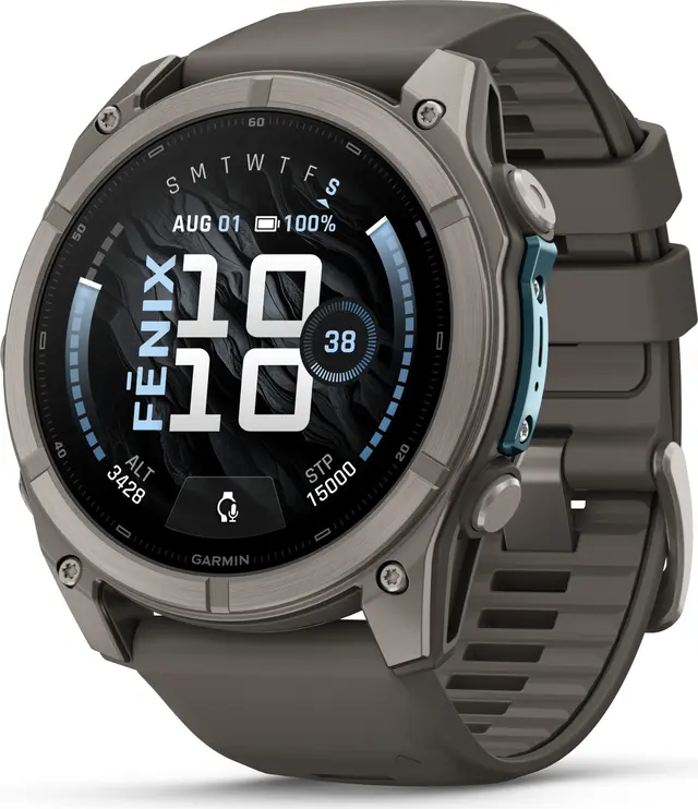 Garmin fēnix 9 multisport-GPS-smartwatch, pebble gray 51 mm