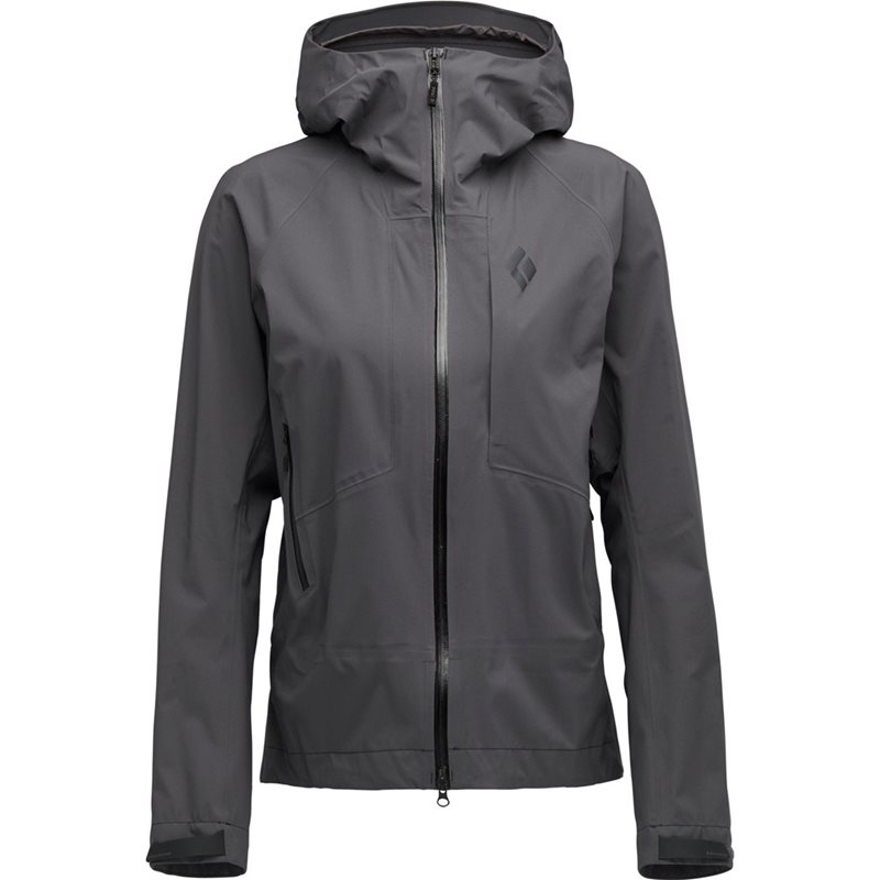 Black Diamond W Highline Stretch Shell Anthracite - S
