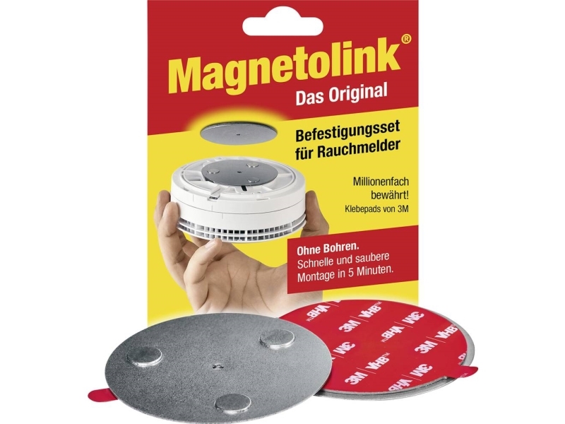 Ei Electronics magnetfäste för brandvarnare (Ø x H) 65 mm x 1,1 mm (ML-3X179)