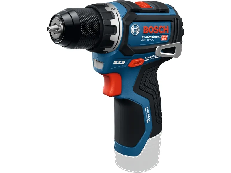 Bosch GSR 12V-35 Professional batteridriven borr- och skruvdragare 35/20 Nm, SOLO - SOLO