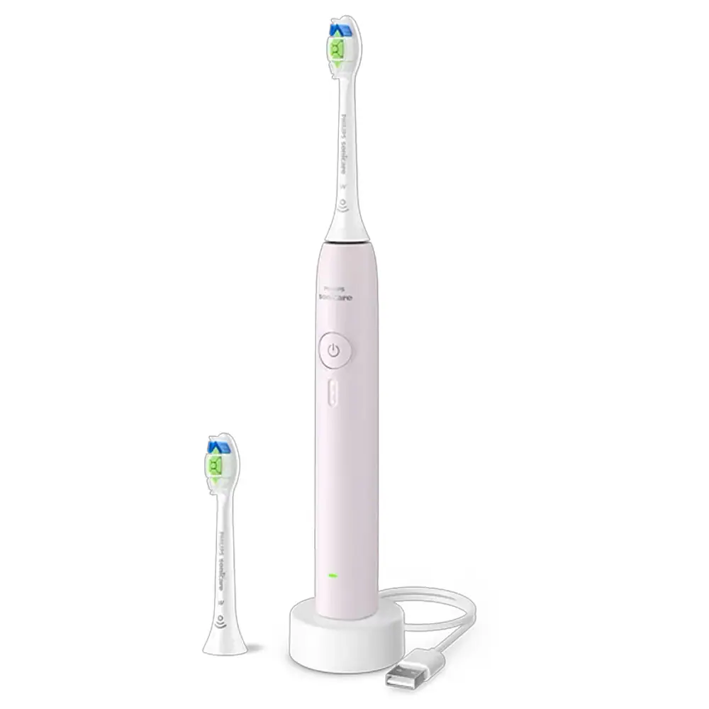 Philips eltandborste Sonicare 3100 series HX4032 - tooth brush - light pink