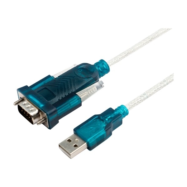 Eletra USB-A hane - DB9PIN 0,75M kabel
