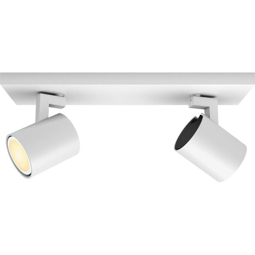 Philips Hue Runner LED-spotlight 2x4.2W GU10 (vit)