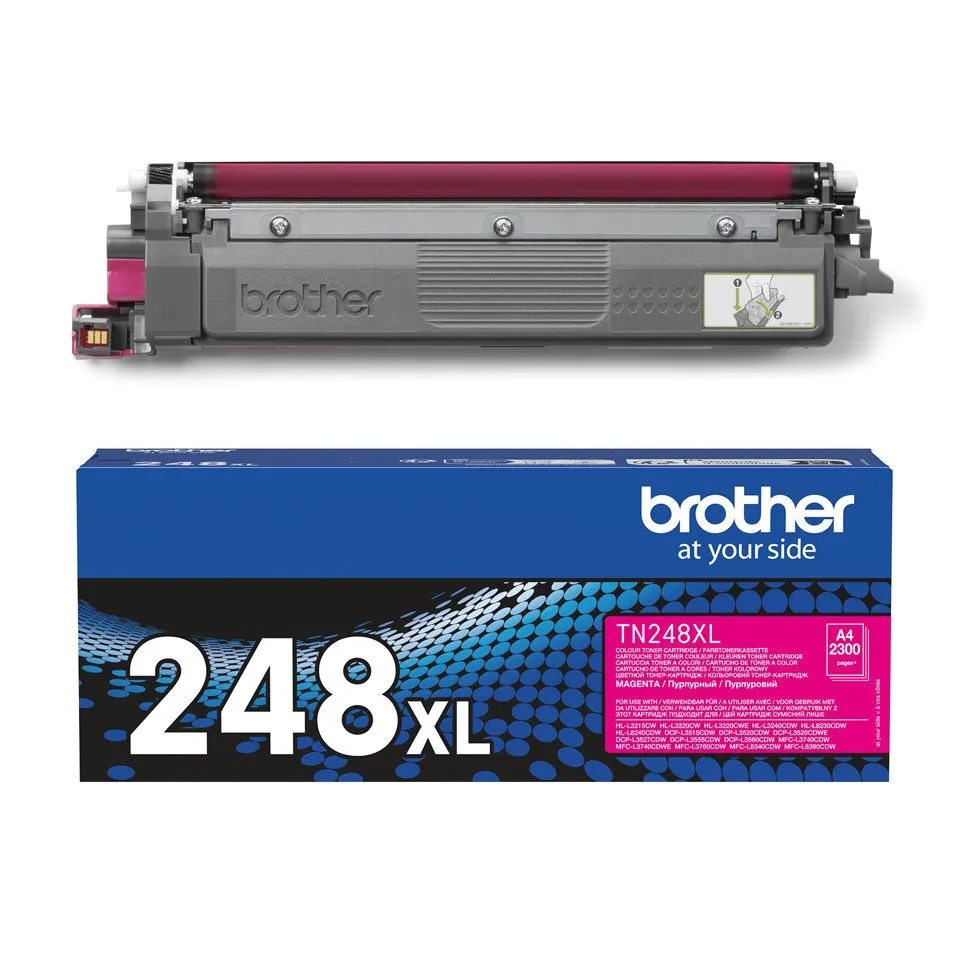 Brother TN248XLM, magenta tonerkassett
