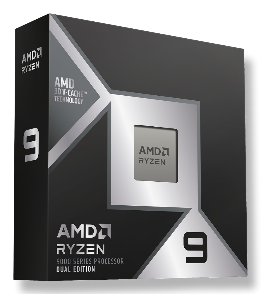 AMD Ryzen 9 9950X3D2 16-Core 32-Thread (170W), 4,3/5,6 GHz, 208 MB cache, Socket AM5, Radeon Graphics, OEM utan kylare, bild 3