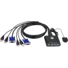 KVM-switch med VGA och USB
