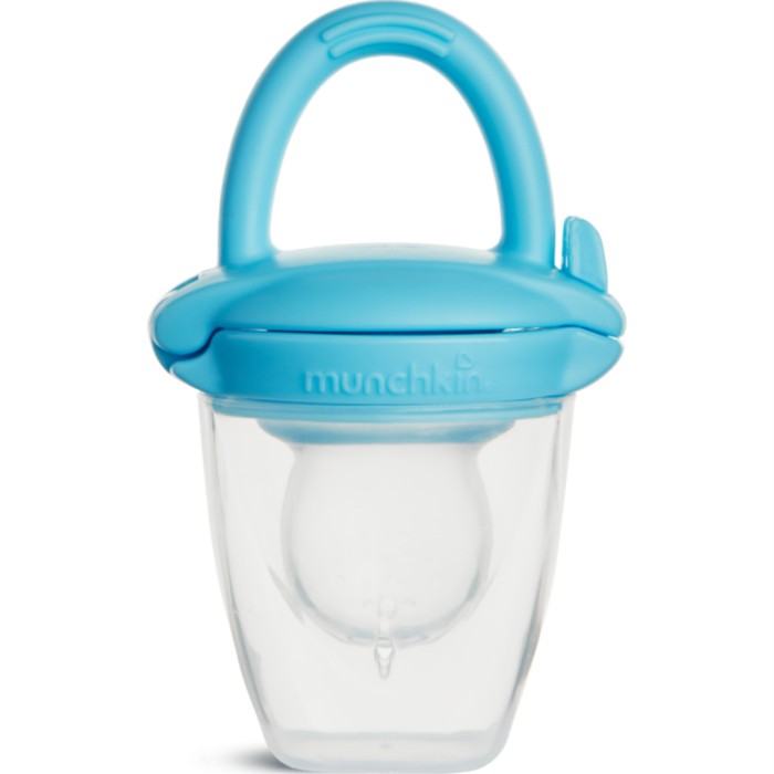 Munchkin Baby Food Feeder Silikon, Blue