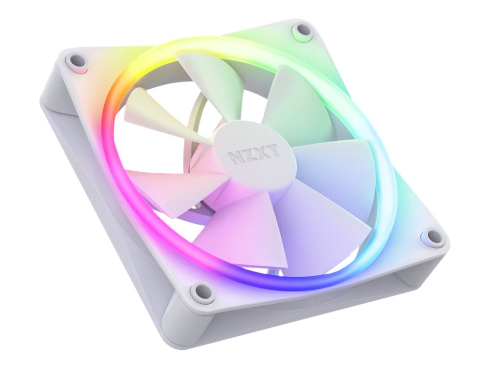 NZXT F120 RGB 3-pack 120mm Vit, bild 2