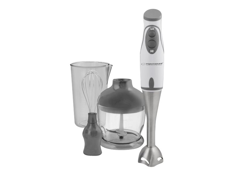 Esperanza PESTO - Stavblender - 450 W - grå
