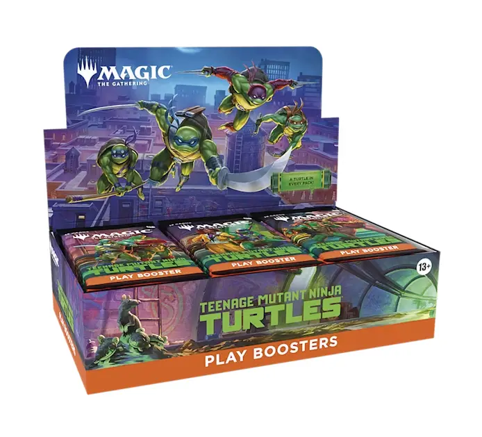 Magic Teenage Mutant Ninja Turtles Play Booster Display