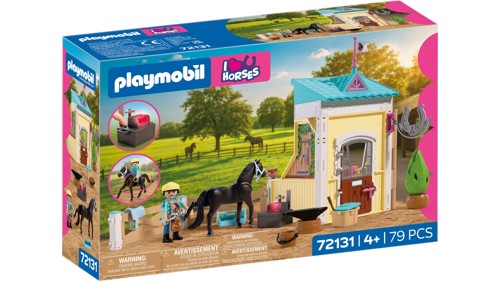 PLAYMOBIL - Small Stable with Farrier (72131), bild 3
