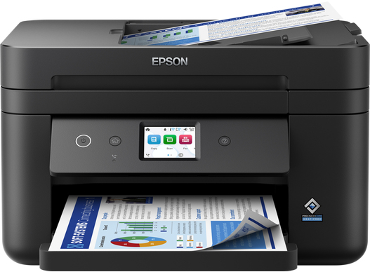 Epson WorkForce WF-2960DWF, skrivare + scanner + kopiator + fax, 14/7,5 ppm ISO, 1200x2400 dpi scanner, duplex, display, AirPrint, USB/LAN/WiFi, bild 4