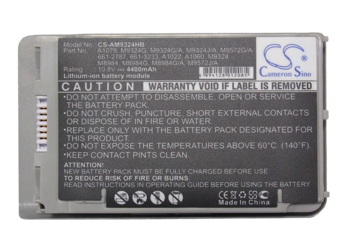 Batteri till Laptop, Bärbar dator för Apple M8760LL/ A, PowerBook G4 12 M8760 m.fl., bild 4