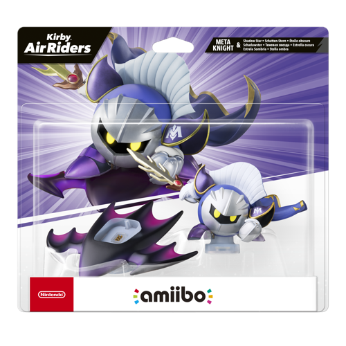 Nintendo amiibo Kirby Air Riders (Meta Knight & Shadow Star)
