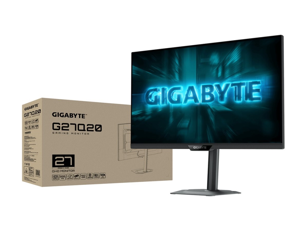 Gigabyte 27" G27Q20 IPS QHD 210 Hz, bild 2