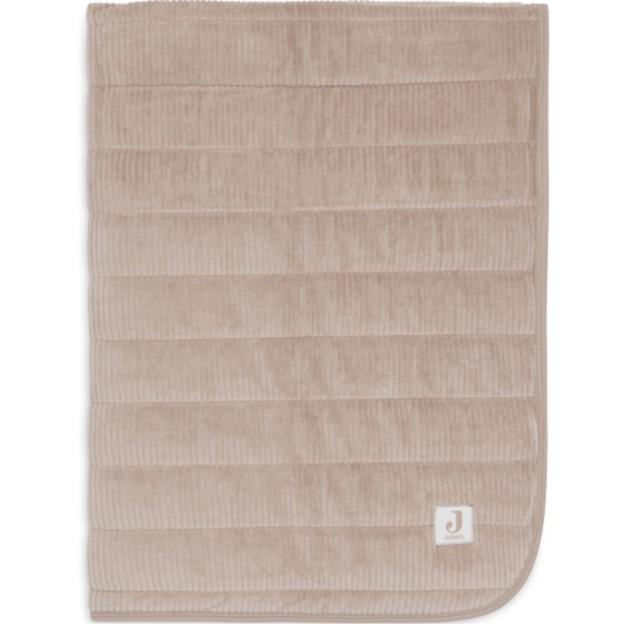 Jollein Filt 75x100cm, Velvet Rib Milky Coffee