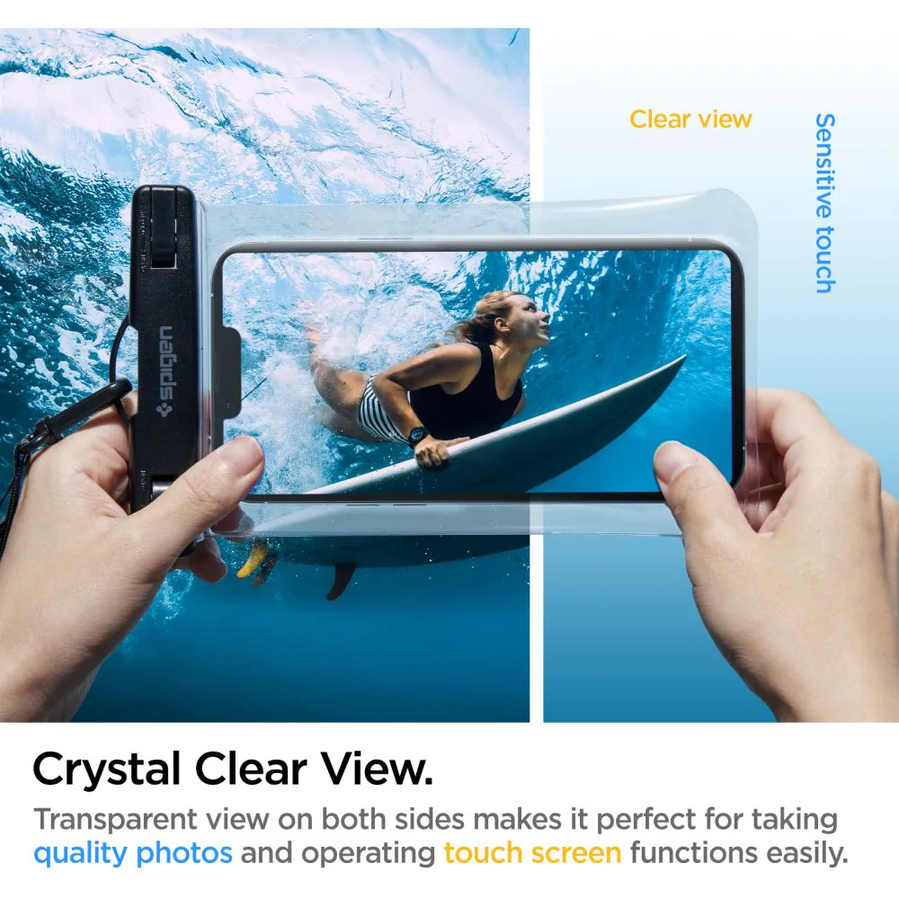 Spigen Aqua Shield A601 Fodral Vattentätt IPX8 - Transparent, bild 2