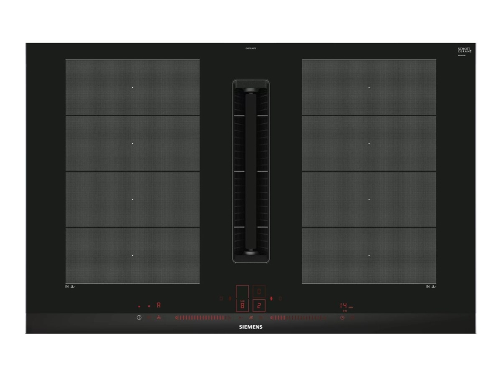 Siemens iQ700 Induktionshäll med fläkt
