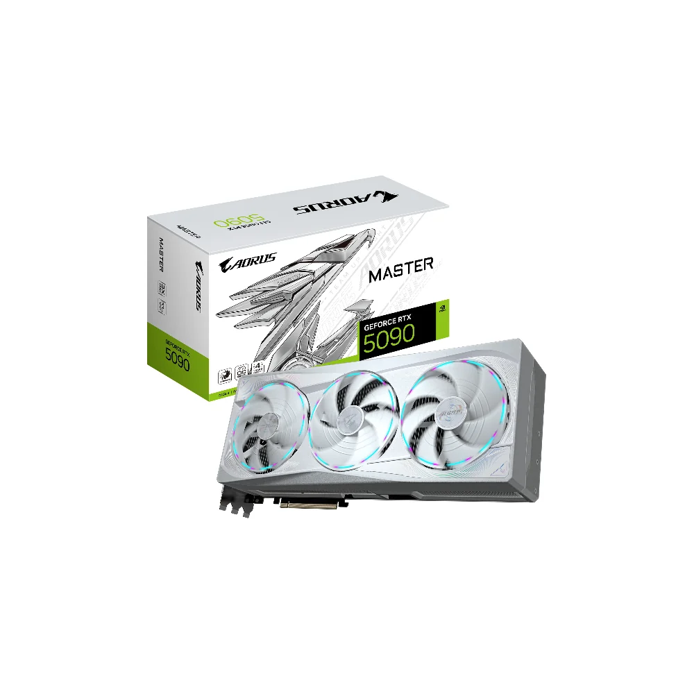 Gigabyte RTX 5090 AORUS MASTER ICE 32GB grafikkort