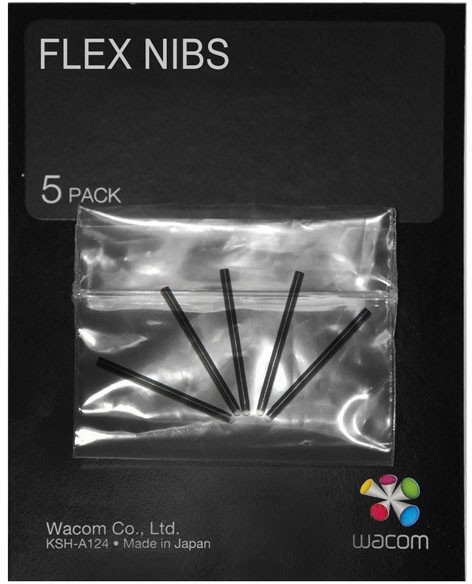 Flex nibs 5-pack till Intuos & Intuos Pro, bild 4